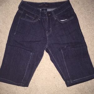 Levi’s Dark Wash Mid Rise Skinny Jeans